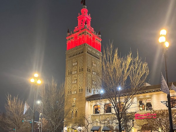February evening at the Plaza
