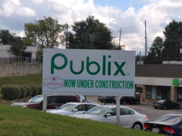 Publix is finally under construction!