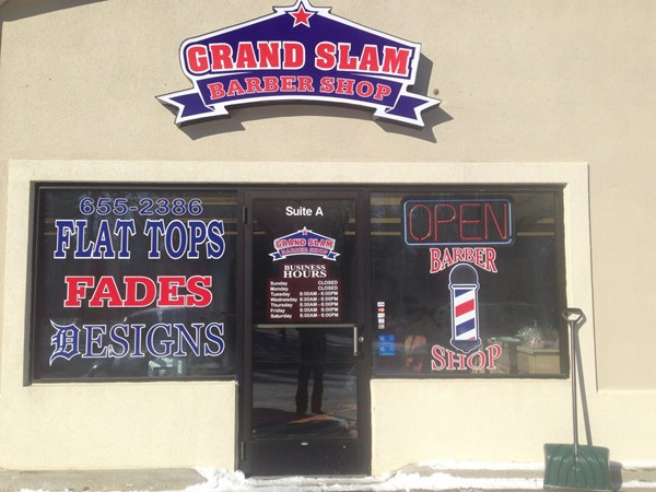 Remember the Grand Slam Barber Shop for an old school experience in Grand Blanc Township!