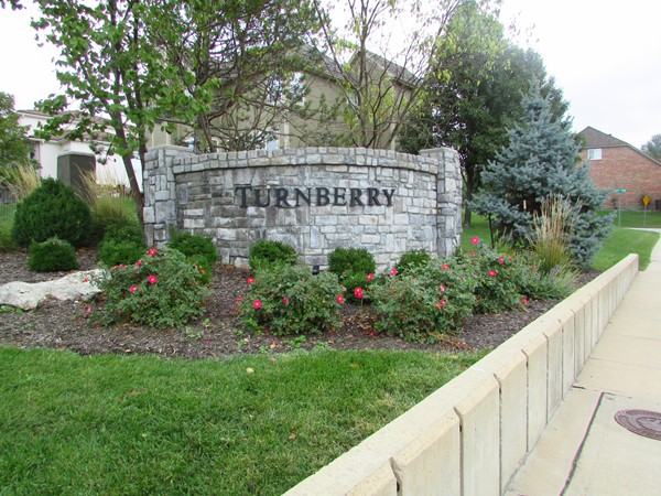 Entrance marker for Turnberry