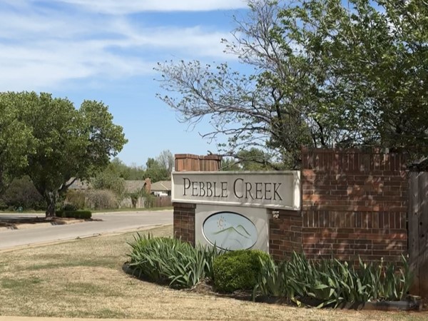 Pebble Creek is a well-established neighborhood in northwest Edmond, OK off Danforth & Santa Fe