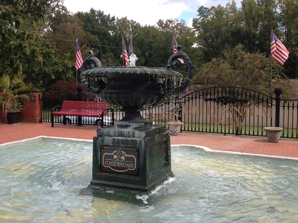 A lovely Gardendale fountain