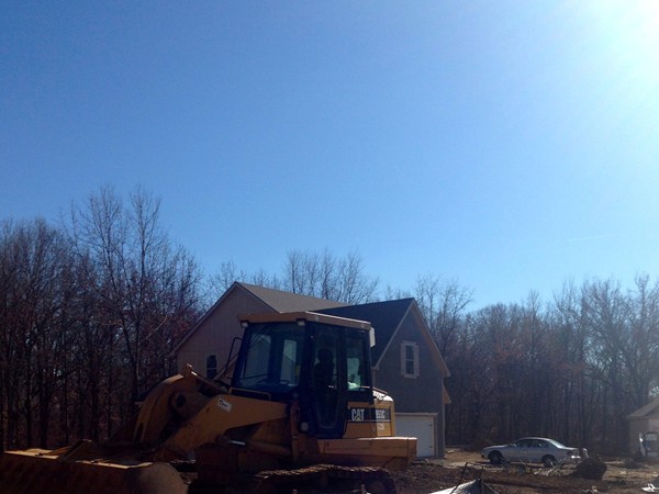 Construction continues in Whitetail Pond 