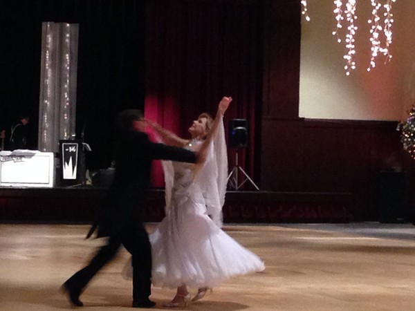 Ballroom Dancing is huge. The Black & White Ball at Daphne Civic Center 