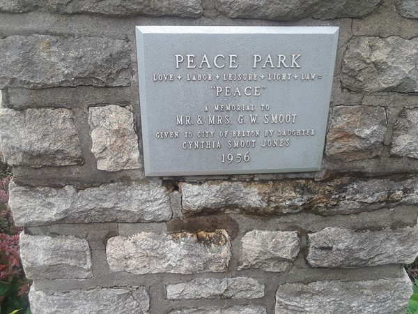 Peace Park is close to the train park