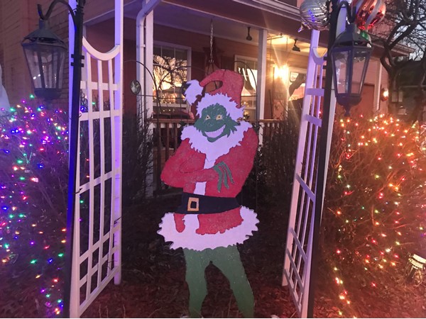 Grinch! Home in Pleasant View Estates sets up a fun walking trail for all to enjoy