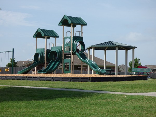 What kid wouldn't like playing at this playground in Country Place?  
