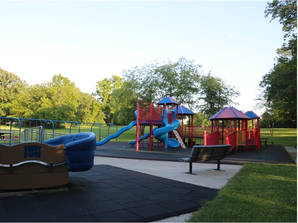 River Hills school has a fantastic playground, is wheel chair friendly, and has lots of space