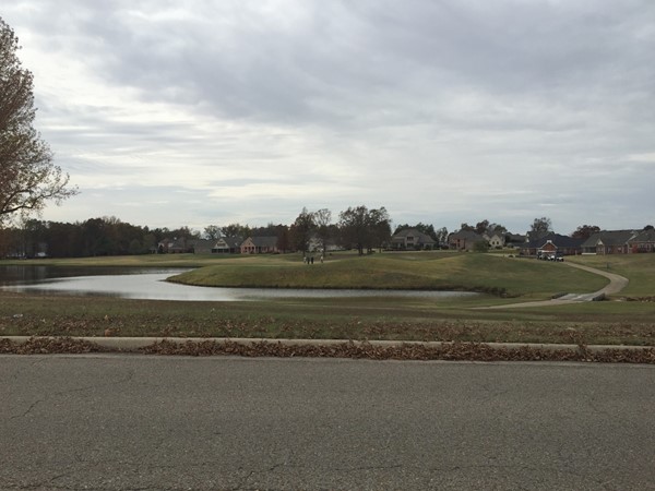 The Village at Sage Meadows lake and golf course 