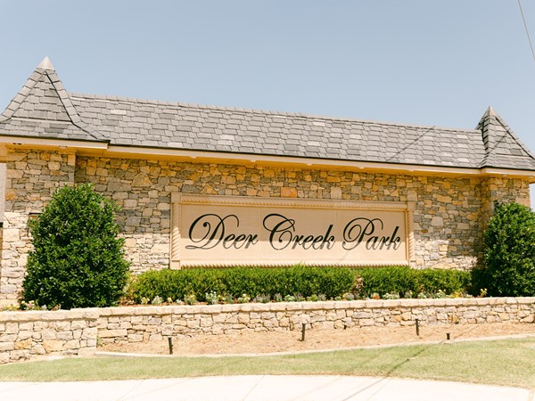 Deer Creek Park entrance