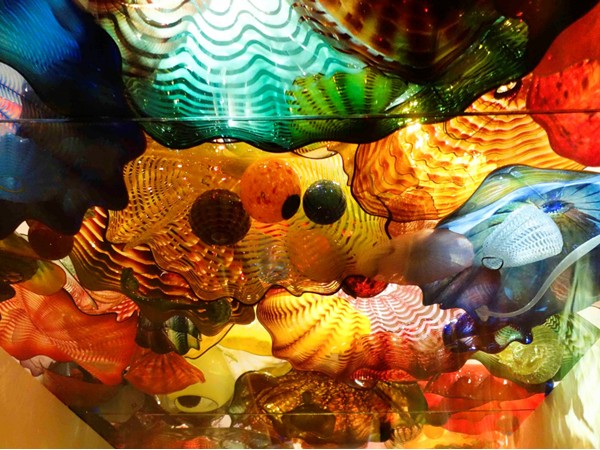 Dale Chihuly Glass - Ongoing Exhibit at the OKC Museum of Art located in Bricktown