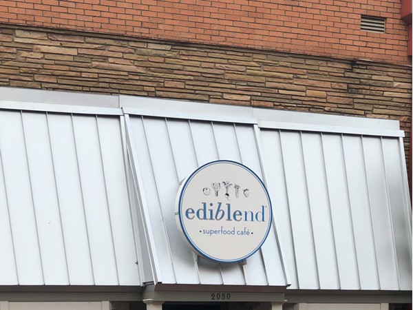 Ediblend - a local Superfood cafe! It's absolutely delicious and very healthy
