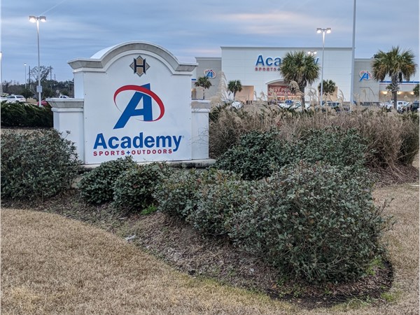 Academy Sports and Outdoors is located at Hammond Square 