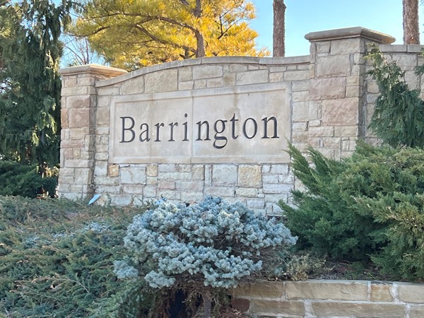 Barrington south entrance