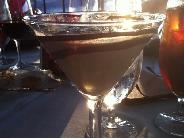 Yummy! Chocolate Martini at The Duck in Lake Ozark   