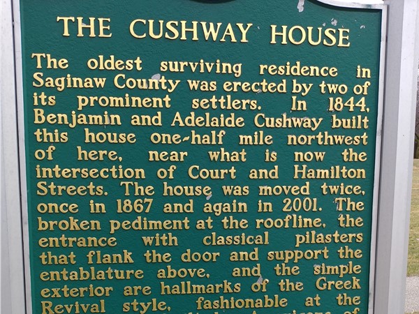 The Cushman House in Saginaw County
