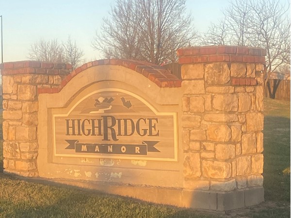 Highridge Manor subdivision is located off Shoal Creek and 152
