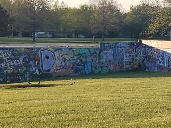 Graffiti wall in Ottawa