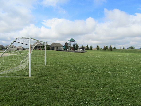 Parkway Estates also offers a small practice field for soccer. Make this your home