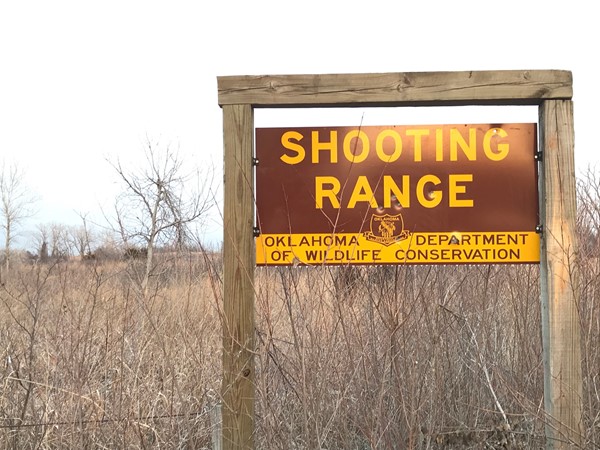 Woodward has three shooting ranges spaced out all over town and this one is free to practice at
