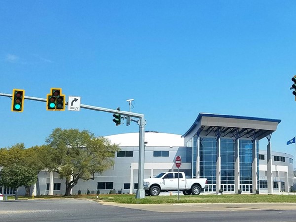 The newly renovated Rapides Parish Coliseum in Alexandria 