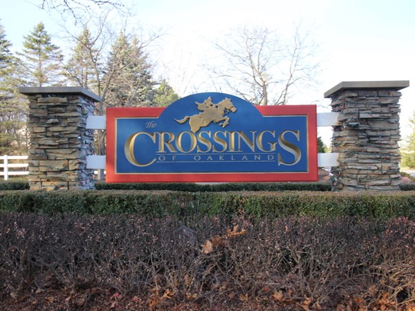 Welcome to The Crossings Subdivision