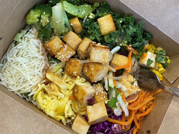 If you are looking for something quick & healthy, visit Bibibop and build your own Asian-style bowl