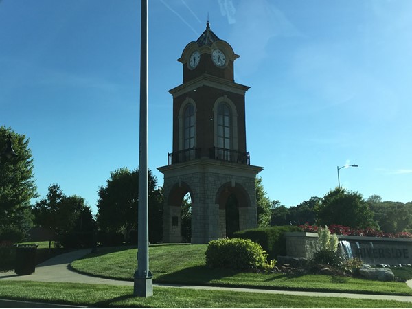 Beautiful clock tower in Riverside 