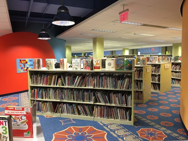 The children's section of the Downtown Grand Rapids Public Library is amazing! Full of many options