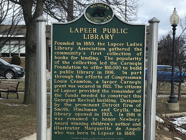 The Lapeer Library has a rich history and many wonderful community programs