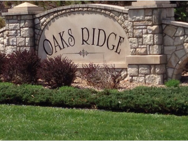 Beautiful Oaks Ridge Subdivision