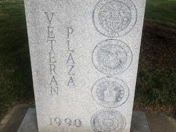 The Veteran Plaza in Vassar was established in 1990