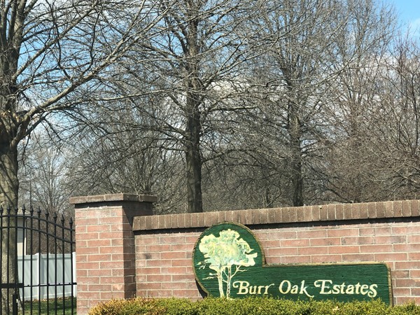 A private subdivision in Blue Springs