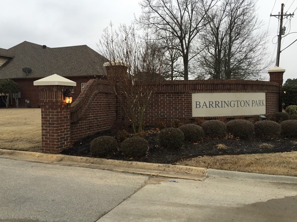 Barrington Park is one of many nice subdivisions in Jonesboro