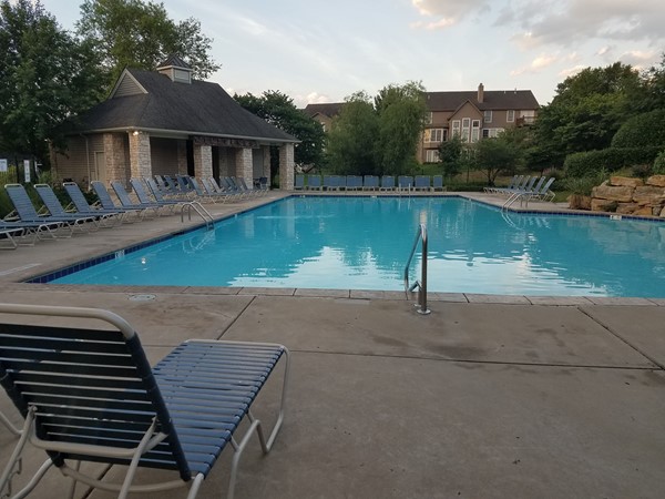 Salt water pool for cooling in the summer heat! The Wilderness subdivision neighborhood pool
