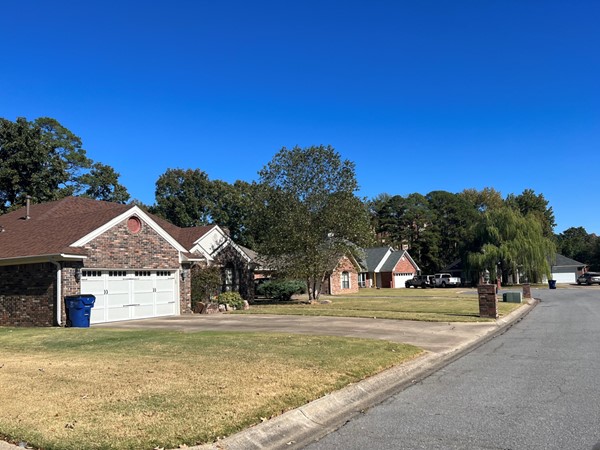 Established subdivision located in such a desirable location in Maumelle 
