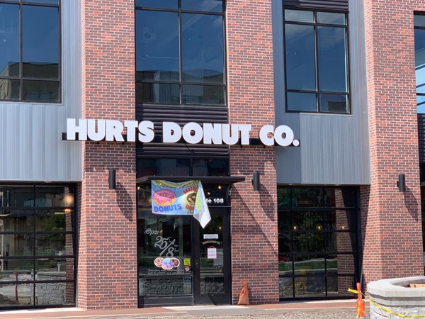 I highly recommend Hurts Donut Co, their fruit loop donut is amazing 