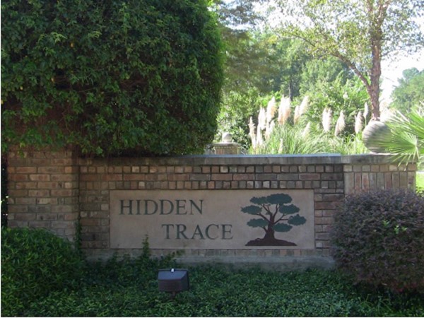  Beautiful homesand lawns can be found at Hidden Trace in South Shreveport
