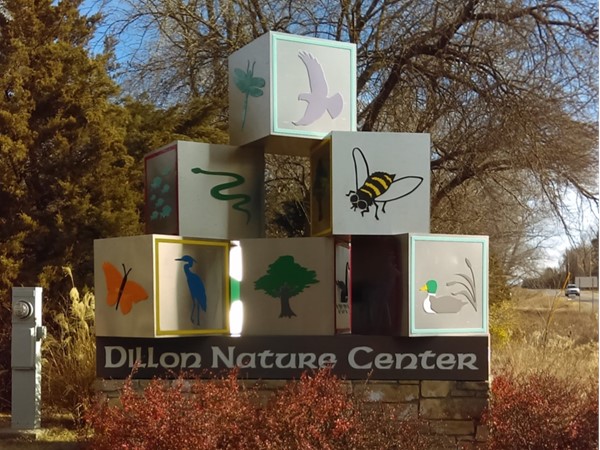 Dillon Nature Center. 100 acre park with a pond, fishing, trails and a 10,000 sq. ft. visitor center