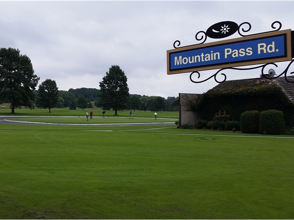 The golf course at Boyne Mountain is in a great location
