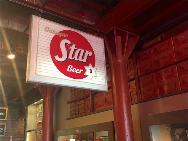 Star Beer sign in Historic Star Brewery building