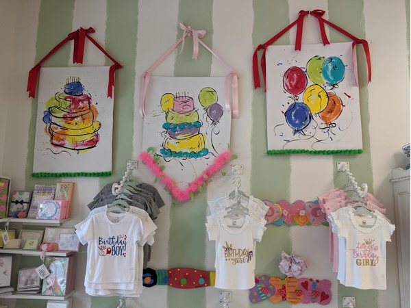 Magic Moments Gifts has a great selection of baby clothes