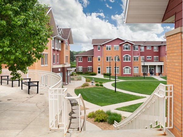 Lags Hall at Morningside Campus is an apartment-style residence hall