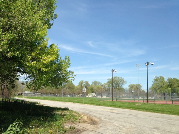 Park area in North Lawrence