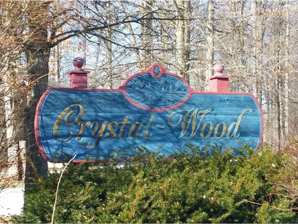 Crystalwood is a beautiful single family neighborhood in Davison Township