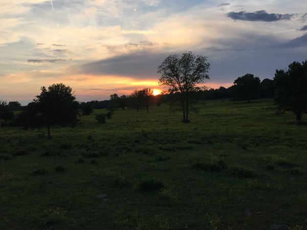 Southeastern Oklahoma - God's country sunset