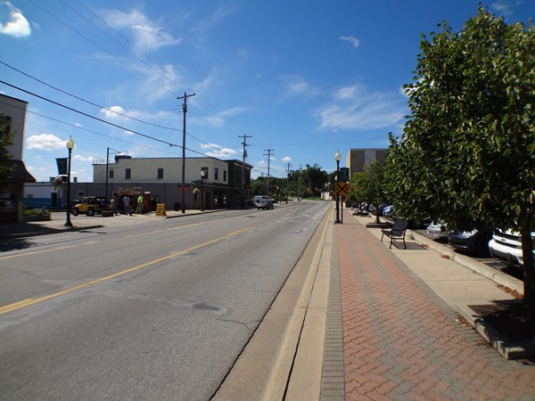 Streetview of Downtown Comstock Park