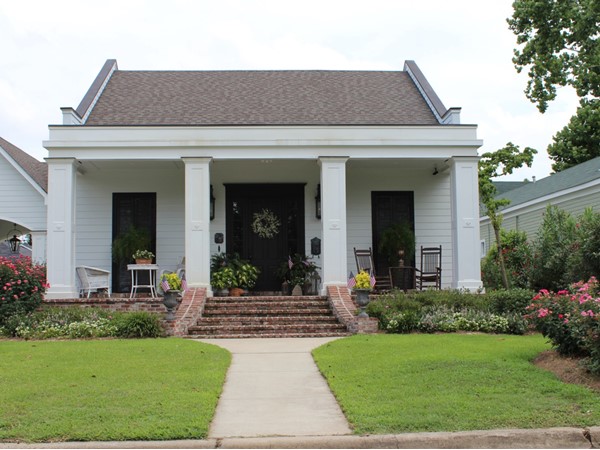 Charming architecture is one of the many characteristics of the Monroe Garden District