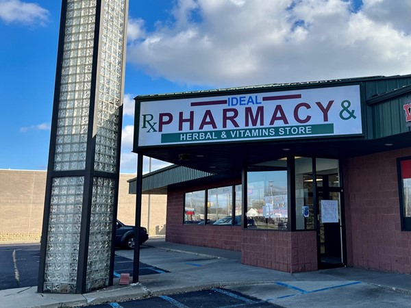 Flushing offers several pharmacy options. Ideal Pharmacy is our newest and right next to the Kroger.