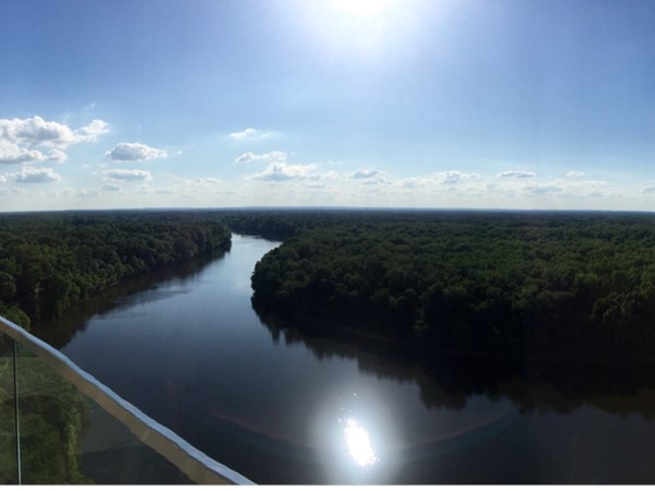 Gorgeous view of the Coosa River